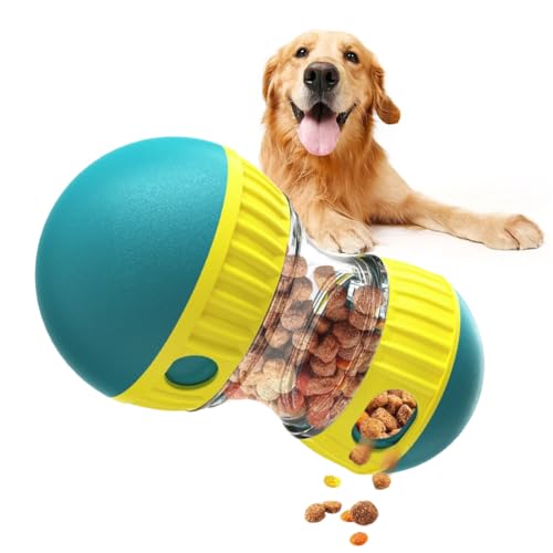 Piashow Hochwertiges Hundespielzeug, IQ Intelligenter Futterball für Hunde und Katzen Aller Größen und Altersstufen Leckerli Spielzeug Hunde Interaktives Hundespielzeug (Grün) von Piashow