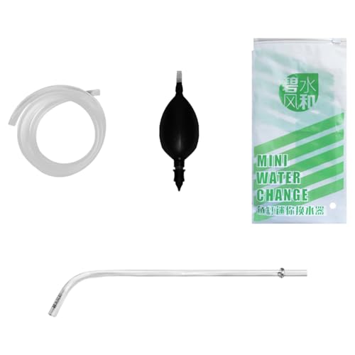 1 Set abnehmbare Siphons, tragbare Aquarien, Siphons, Tiergeschäft, Aquarien, Reiniger für Kies- und Sandreinigung von Piceioep