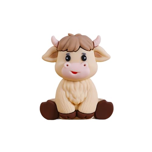 Farmtier-Kuchen-Top-Kollektion mit Silikon-Lamm-Ponies, Huhn, Ente für Kindergeburtstage von Piceioep