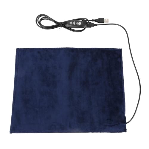 Piceioep Haustier-Heizmatte, 5 V, USB, elektrisch, für den Winter, Plüsch-Pad, Wärmer für Bett, Temperatur, Kohlefaser, Hundeheizung Piceioep Haustier-Heizmatte, 5 V, USB, elektrisch, für den Winter, Plüsch-Pad, Wärmer für Bett, Temperatur, Kohlefaser, Hundeheizung von Piceioep