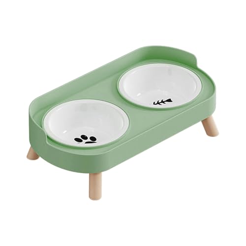 Piceioep Keramik-Haustiernäpfe Futter Wasser Futterspender für Hunde Katzen Anti-Kipp-Design Heimgebrauch Futterspender und Wassernapf Keramik Doppelnapf Haustier Piceioep Keramik-Haustiernäpfe Futter Wasser Futterspender für Hunde Katzen Anti-Kipp-Design Heimgebrauch Futterspender und Wassernapf Keramik Doppelnapf Haustier von Piceioep