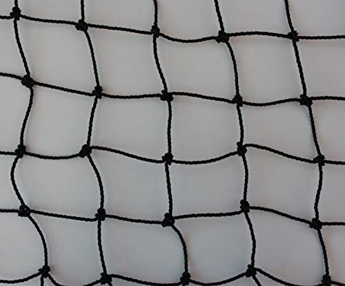 Pieloba Geflügelzaun Geflügelnetz Hühnerzaun schwarz Küken Masche 3 cm Stärke: 1,5 mm Höhe: 1,00 m Verschiedene Längen verfügbar (1,00 m x 40 m) von Pieloba