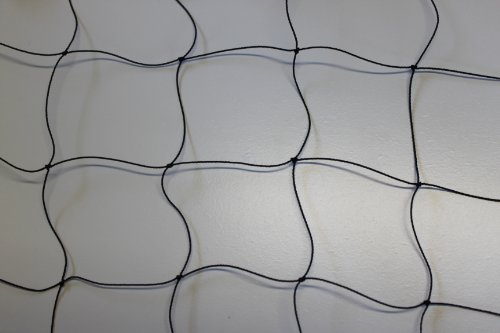 Pieloba Volierennetz - Tiergehege - Netz - schwarz - Masche 8 cm - Stärke: 1,2 mm - Größe: 15,04 m x 15,04 m Pieloba Volierennetz - Tiergehege - Netz - schwarz - Masche 8 cm - Stärke: 1,2 mm - Größe: 15,04 m x 15,04 m von Pieloba