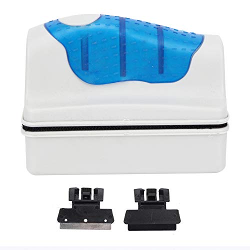 Aquarium Magnetpinsel doppelseitig Fischtankglas schwimmendes Schaberreinigungswerkzeug Keine Schädigung von Glas leicht zu verwendendem Algenentfernungsmesser für Aquarium (ZY-01xl extra groß) von Pilipane