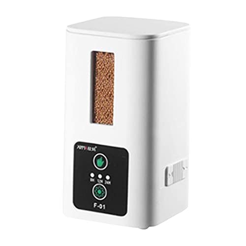 Automatischer Fischfutterspender Für Aquarien, Automatischer Futterspender Mit Timer Für Kleine Becken, Große Aquarien Und Teiche – Batteriebetriebene Futterspender Für Goldfische Und Koi von Pilipane