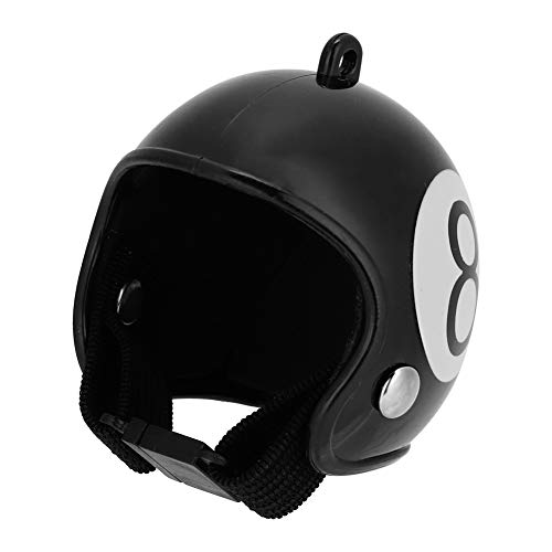 Hühnchenhelm lustiger Schutz Henne Huthut Vogel Sicherheit Huthuber Hühnchen Accessoire aus hochwertigem PP Strong und langlebig für Haushuhner Vier Stile verfügbar Flamme Black 8 (Typ 3) von Pilipane