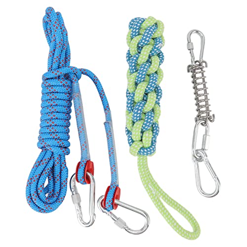 Hundefeen Pole Seil Spielzeug Muskelbauer interaktiver Hund Hangseil Spielzeug für kleine mittelgute Hunde im Freien im Freien aus Edelstahlstange im Freien Hundefeen Pole Seil Spielzeug Muskelbauer interaktiver Hund Hangseil Spielzeug für kleine mittelgute Hunde im Freien im Freien aus Edelstahlstange im Freien von Pilipane
