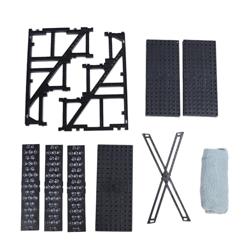 Hundetreppe Hundestufen Hunderampe leicht zu montieren Anti -Slip -Strick -Reibungs -Kunststoff Weiche Stoff tragbar für Betten Sofasstühle ideal für kleine bis mittlere Hunde (Pilipane3Subbgj-11) von Pilipane