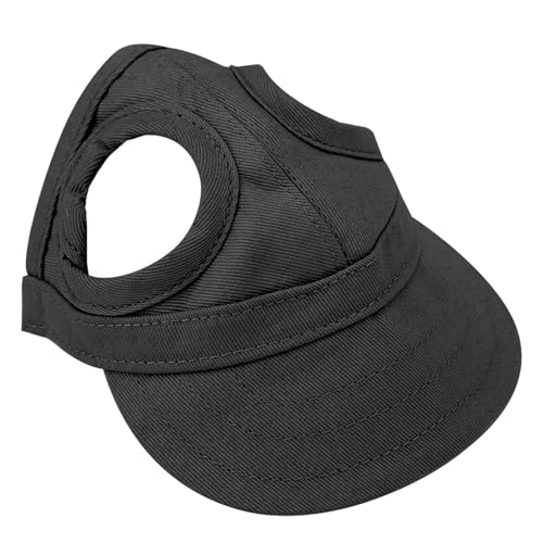 Pet Dog Cat Baseball Outdoor Cap Sunbonnet Verstellbarer Streifen Sommer Reise Sport Hat Weiches leichte Leinwandmaterial für Outdoor -Aktivitäten Pink Black Blue Size S m l (M) von Pilipane