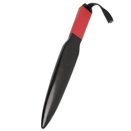 Pilipane Hund Break Stick Nylon Gummi vielseitiger Stressabbau einfach zu bedienendem Hundebiss -Trainingsstab Kauspielzeug mit schwarzem Lanyard für Gartengarten Medium kleine Hunde (Roter Griff) von Pilipane