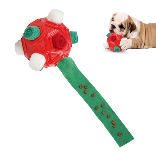 Pilipane Schnüffelball für Hunde,Schnüffelteppich Schnüffelspielzeug Interaktive Hundespielzeug tragbarer Haustier Snuffle Ball Toy,für Kleine Mittelgroße Hunde Haustier von Pilipane