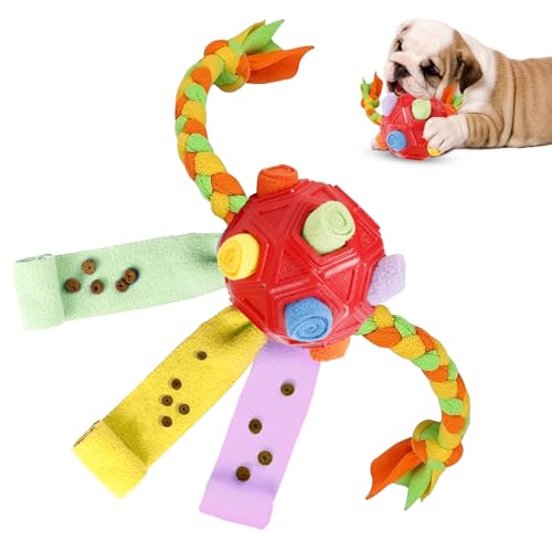 Pilipane Schnüffelball für Hunde,Interactive Dog Toy,Schnüffelball Spielzeug für Haustiere mit Bissfestem Seil, Lindert Langeweile,Schnüffelball Hund für kleine,Mittelgroße und große Hunde Pilipane Schnüffelball für Hunde,Interactive Dog Toy,Schnüffelball Spielzeug für Haustiere mit Bissfestem Seil, Lindert Langeweile,Schnüffelball Hund für kleine,Mittelgroße und große Hunde von Pilipane