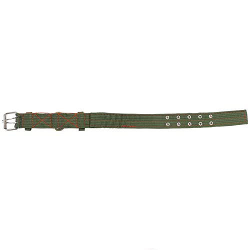 Schafkragen Verschleiß resistent drehen Schnalle Halsband Tierkragen Krawattenkragen für Kuhziege aus Leinwand und Metall langlebig und komfortabel für Schafe und Ziegen (S 3cm / 1,2in) von Pilipane