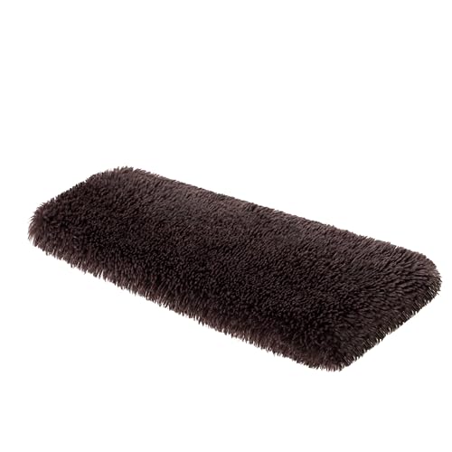 Katzen Fensterliege Fensterbank rutschfest - Katzenbett Fensterbank - Weich & Kuschelig - Fensterliege für Katzen Selbstheizende Katzendecke - Waschbarer Bezug - 60x20 cm - Braun langes Fell Katzen Fensterliege Fensterbank rutschfest - Katzenbett Fensterbank - Weich & Kuschelig - Fensterliege für Katzen Selbstheizende Katzendecke - Waschbarer Bezug - 60x20 cm - Braun langes Fell von PillowPrim