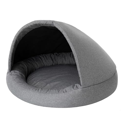 PillowPrim 2 in 1 Hundebett und Hundehaus, Stoffhaus, Katzenhöhle, Hundehütte, Hundekorb, Hundeliege, Schlafplätze, Möbel für Tiere, Graphit, XL: 100x100x62 cm PillowPrim 2 in 1 Hundebett und Hundehaus, Stoffhaus, Katzenhöhle, Hundehütte, Hundekorb, Hundeliege, Schlafplätze, Möbel für Tiere, Graphit, XL: 100x100x62 cm von PillowPrim