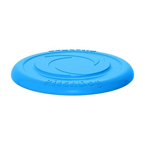 PillowPrim Disc für Hunde, Frisbee, interaktive Outdoor-Spielzeug, Flying, Soft, Gummi, aus Naturkautschuk Schwimmend, Hundetraining, Toy, Fetch, Blau, ⌀ 24 cm von PillowPrim