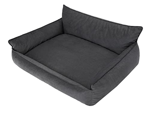 PillowPrim Hundebett Haustierbett Liegen Hundekissen Kissen Bett Hundeliege Hundematratze Sofa Tierbett Hundesofa Matratze, XXXL - 132 x 106 cm, Dunkel Graphit Fancy PillowPrim Hundebett Haustierbett Liegen Hundekissen Kissen Bett Hundeliege Hundematratze Sofa Tierbett Hundesofa Matratze, XXXL - 132 x 106 cm, Dunkel Graphit Fancy von PillowPrim