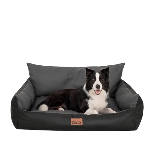 PillowPrim Hundebett - Möbel für Tiere, Katzenbett - Hundekorb für kleine mittelgroße & große Hunde - Hundekissen – Hundesofa – Hundeliege – Schlafplätze - 107x80 cm - Graphit PillowPrim Hundebett - Möbel für Tiere, Katzenbett - Hundekorb für kleine mittelgroße & große Hunde - Hundekissen – Hundesofa – Hundeliege – Schlafplätze - 107x80 cm - Graphit von PillowPrim