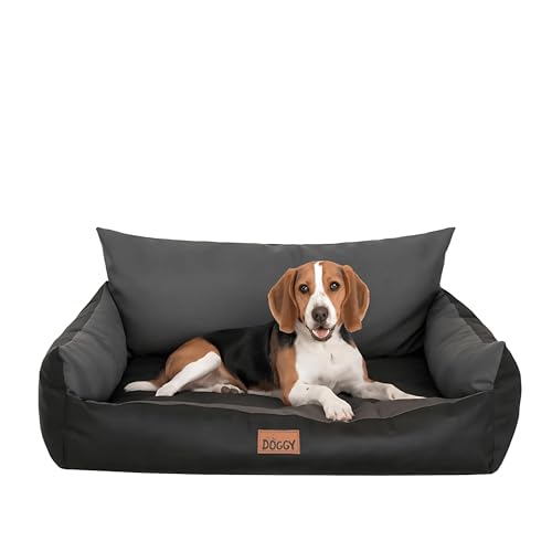 PillowPrim Hundebett - Möbel für Tiere, Katzenbett - Hundekorb für kleine mittelgroße & große Hunde - Hundekissen – Hundesofa – Hundeliege – Schlafplätze - 80x61 cm - Graphit PillowPrim Hundebett - Möbel für Tiere, Katzenbett - Hundekorb für kleine mittelgroße & große Hunde - Hundekissen – Hundesofa – Hundeliege – Schlafplätze - 80x61 cm - Graphit von PillowPrim