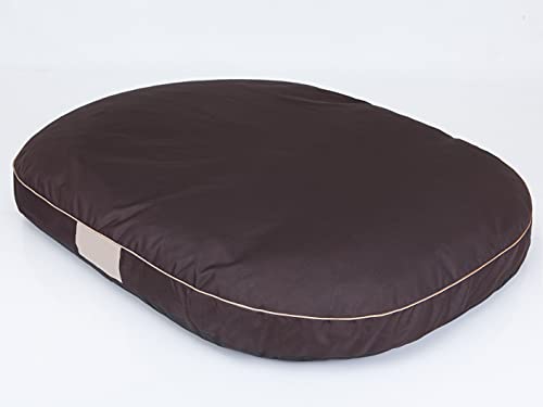 PillowPrim Hundekissen Hundebett Hundematratze Kissen Hundeschlaufplatz Bett Hundekorb Hundesofa ovale Matratze Kleine Hunde M - 70 x 50 cm Dunkelbraun PillowPrim Hundekissen Hundebett Hundematratze Kissen Hundeschlaufplatz Bett Hundekorb Hundesofa ovale Matratze Kleine Hunde M - 70 x 50 cm Dunkelbraun von PillowPrim