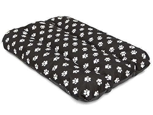 PillowPrim Hundematratze Hundesofa Liegen Hundekissen Sofa Matratze Hundekorb Bett Tierbett Weich Haustierbett Hundeliegen Kissen R2-100 x 70 cm Schwarz Pfoten PillowPrim Hundematratze Hundesofa Liegen Hundekissen Sofa Matratze Hundekorb Bett Tierbett Weich Haustierbett Hundeliegen Kissen R2-100 x 70 cm Schwarz Pfoten von PillowPrim