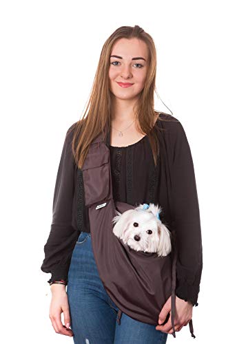 Tragetuch Hund, Katze Haustier Hand Schleuderträger Schultertasche Fronttasche hundetragebeutel von PillowPrim