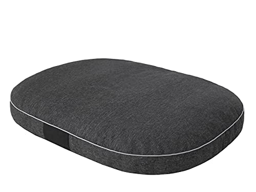 PillowPrim Hundekissen Hundebett Hundematratze Kissen Hundeschlaufplatz Bett Hundekorb Hundesofa ovale Matratze Kleine Hunde M - 70 x 50 cm Schwarz ökologische Leinenstoffe PillowPrim Hundekissen Hundebett Hundematratze Kissen Hundeschlaufplatz Bett Hundekorb Hundesofa ovale Matratze Kleine Hunde M - 70 x 50 cm Schwarz ökologische Leinenstoffe von PillowPrim
