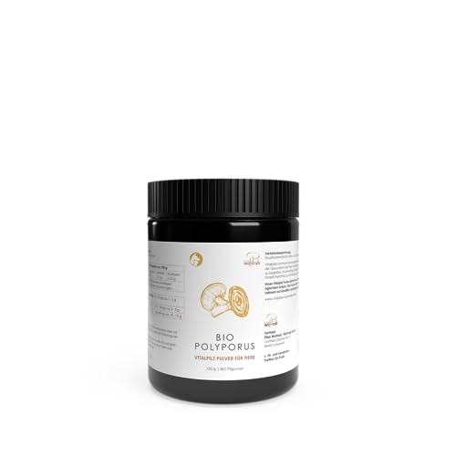 Pilze Wohlrab - Bio Polyporus Pulver für Tiere, 1 Dose à 100 g Eichhase Vitalpilze Pulver mikrofein - Höchste Bio-Qualität Pilze Wohlrab - Bio Polyporus Pulver für Tiere, 1 Dose à 100 g Eichhase Vitalpilze Pulver mikrofein - Höchste Bio-Qualität von Pilze Wohlrab