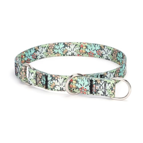 Pimaodog Martingale Hundehalsband, kein Ziehen, Trainingshalsband mit Blumen, mehrfarbig, niedliches Muster, hochwertiges rutschfestes Halsband mit verschiebbarem Stop-Ring, geeignet für kleine Pimaodog Martingale Hundehalsband, kein Ziehen, Trainingshalsband mit Blumen, mehrfarbig, niedliches Muster, hochwertiges rutschfestes Halsband mit verschiebbarem Stop-Ring, geeignet für kleine von Pimaodog