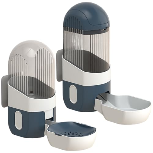 Automatischer Kaninchenfutterautomaten, 2pcs 1200 ml Automatischer Kaninchen -Feeder & 1000 ml Wasserspender, hängende Katzenfutter und Wasserspender mit Clip und Aufkleber für Welpenkätzchen Chinchi Automatischer Kaninchenfutterautomaten, 2pcs 1200 ml Automatischer Kaninchen -Feeder & 1000 ml Wasserspender, hängende Katzenfutter und Wasserspender mit Clip und Aufkleber für Welpenkätzchen Chinchi von Pineeseatile