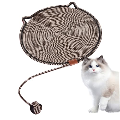 Cat Scratch Pad, Robustes gewebtes Pad für Katzen, tragbare und waschbare Verschleiß-resistente Kratzer in Innenkatzen, Kratzer für Katzen von Pineeseatile