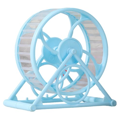 Hamsterball mit Ständer 5x6 Zoll Stummes Trainingsrad, atmungsaktives und gesundes Spielzeug für Zwerghamster und kleine Haustiere von Pineeseatile
