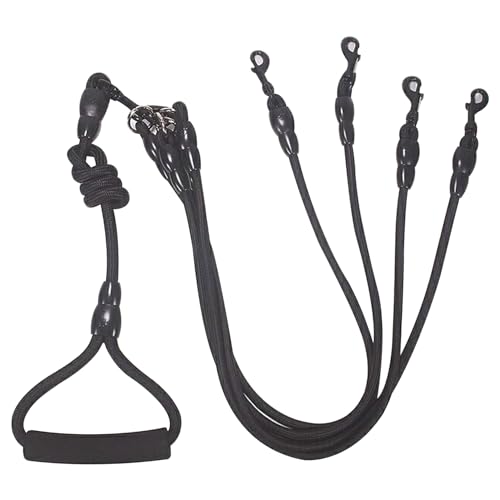 Multi -Griff -Hundeleine 360 ° Dreh 4 in 1 Haustier Walking Multi -Hunde -Leine mit gepolstertem Griff Abnehmbarer Hundeleine für Haustier Walking and Training Haustierliebhaber Geschenk, Multi -Gr Multi -Griff -Hundeleine 360 ° Dreh 4 in 1 Haustier Walking Multi -Hunde -Leine mit gepolstertem Griff Abnehmbarer Hundeleine für Haustier Walking and Training Haustierliebhaber Geschenk, Multi -Gr von Pineeseatile