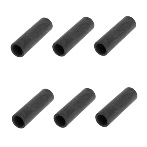 Pineeseatile Aquariumdekor Keramikrohr Dekoration Aquarium Dekor Keramikfischtank Zuchthöhle für Garnelen und Kleiner Fisch 6 Packung von Pineeseatile