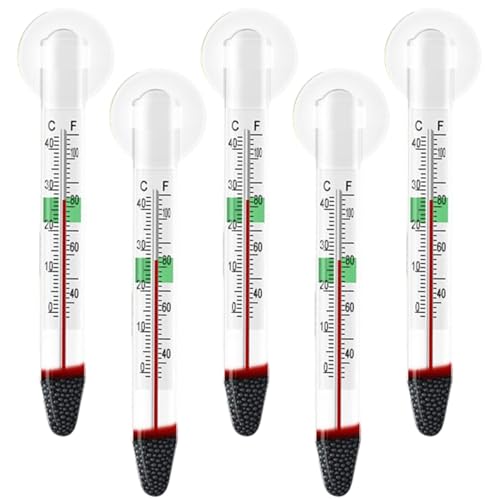 Pineeseatile Aquariumthermometer, 5 -pcs von Pineeseatile