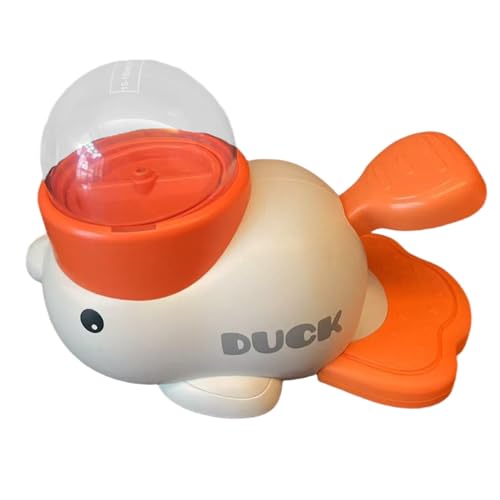 Pineeseatile Hundespielspielzeug, Hundespielspielzeug, niedliche Enten-förmige interaktive Feeder mit 3 Getreideabdeckungen, leicht zu reinigendem Haustier mit Nicht-Slip-Basis von Pineeseatile
