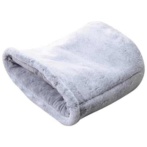 Pineeseatile Katze Schlafsack 16x18 Zoll Weiches Erwärmung Plüsch Katze Winterschlafsbag für Burrow Nickerchen Hideaway Verdickte waschbedeckte Katzenbett für kleine/mittlere Katzenrasse, Katzennest Pineeseatile Katze Schlafsack 16x18 Zoll Weiches Erwärmung Plüsch Katze Winterschlafsbag für Burrow Nickerchen Hideaway Verdickte waschbedeckte Katzenbett für kleine/mittlere Katzenrasse, Katzennest von Pineeseatile