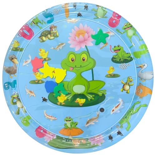 Pineeseatile Katzenwassermatte 25,5 Zoll rund wasserabfüllbar und aufblasbare sensorische Spielmatte für Katzen und Babys Pineeseatile Katzenwassermatte 25,5 Zoll rund wasserabfüllbar und aufblasbare sensorische Spielmatte für Katzen und Babys von Pineeseatile