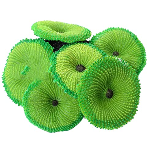Pineeseatile Künstliche Koralle gefälschte Fischtank Landschaft Korallen Aquariumpflanzen Ornament Dekoration Grüne künstliche Harz Cora Pineeseatile Künstliche Koralle gefälschte Fischtank Landschaft Korallen Aquariumpflanzen Ornament Dekoration Grüne künstliche Harz Cora von Pineeseatile