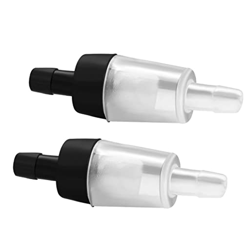 Pineeseatile Luftprüfventile One-We-Return-Scheckventil-Aquarium-Plastikabsprüchventile Luftzubehör 2 Packsschalter Pineeseatile Luftprüfventile One-We-Return-Scheckventil-Aquarium-Plastikabsprüchventile Luftzubehör 2 Packsschalter von Pineeseatile