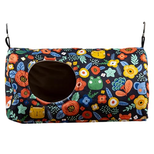 Pineeseatile Vogelbett, Vogelbett für Käfig, 8, 3 x 4, 7 Zoll warme Sittiche, hängende Nesthängematte für Papageien, Kakera, Sittiche, Rühmungen, Lovebirds von Pineeseatile