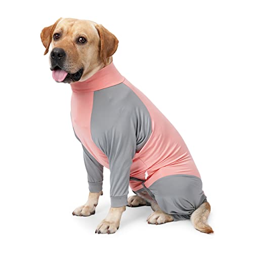 Pinellia Genesungsanzug für Hunde, Bauchwunde nach Operationen, verhindert Lecken von Wunden, Alternativen zu E-Halsband und Kegel, langärmelig, postoperative Hemden, Hunde-Pyjama verhindert Pinellia Genesungsanzug für Hunde, Bauchwunde nach Operationen, verhindert Lecken von Wunden, Alternativen zu E-Halsband und Kegel, langärmelig, postoperative Hemden, Hunde-Pyjama verhindert von Pinellia