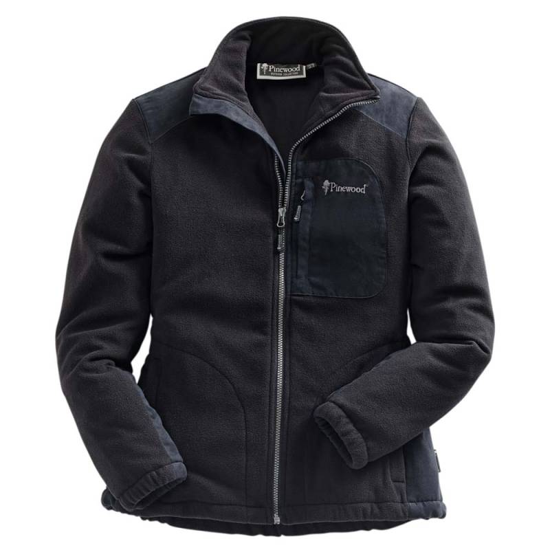 Pinewood® Damen Fleecejacke Wildmark Membran black, Gr. XS von Pinewood