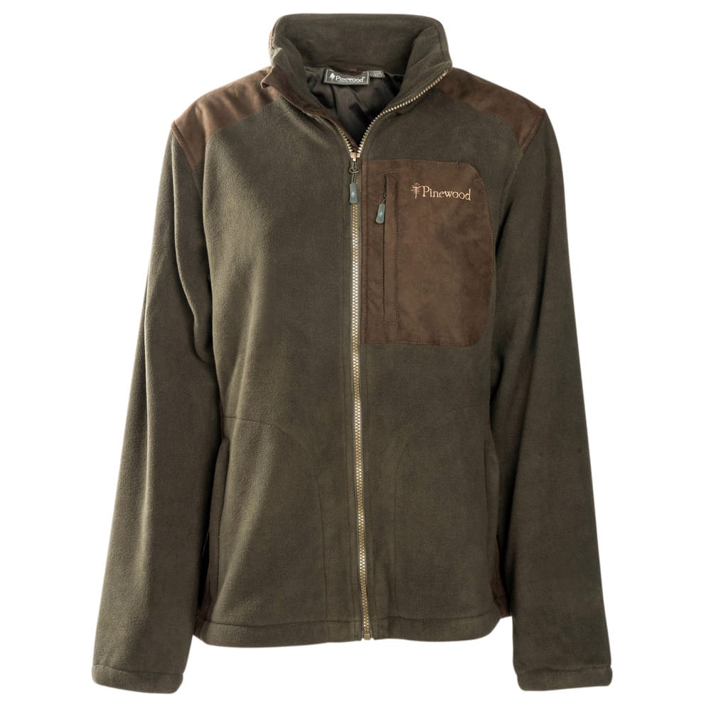 Pinewood® Damen Fleecejacke Wildmark Membran h.brown/suede brown, Gr. XS von Pinewood