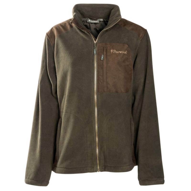 Pinewood® Damen Fleecejacke Wildmark Membran h.brown/suede brown, Gr. XS von Pinewood