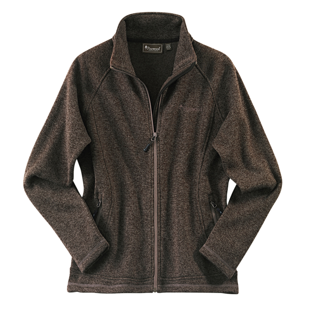 Pinewood® Damen Strickjacke Gabriella Knitted Jacket W grau-meliert, Gr. XS von Pinewood