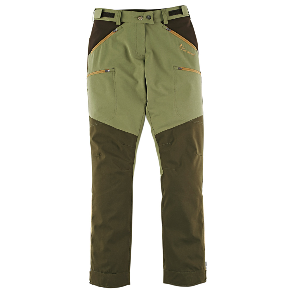 Pinewood® Damenhose Brenton h.oliv/leaf, Gr. 38 von Pinewood
