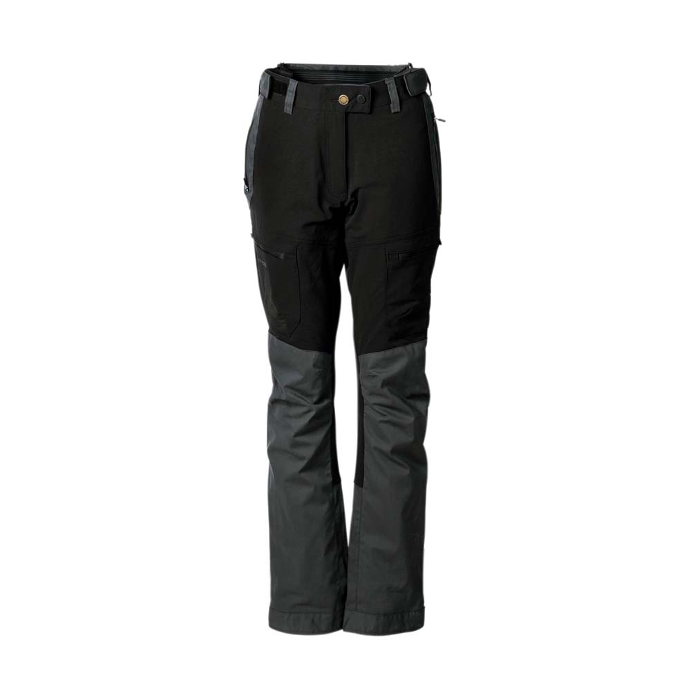 Pinewood® Damenhose Finnveden Hybrid Extreme Trousers W’s black/d.anthracite, Gr. 40 von Pinewood