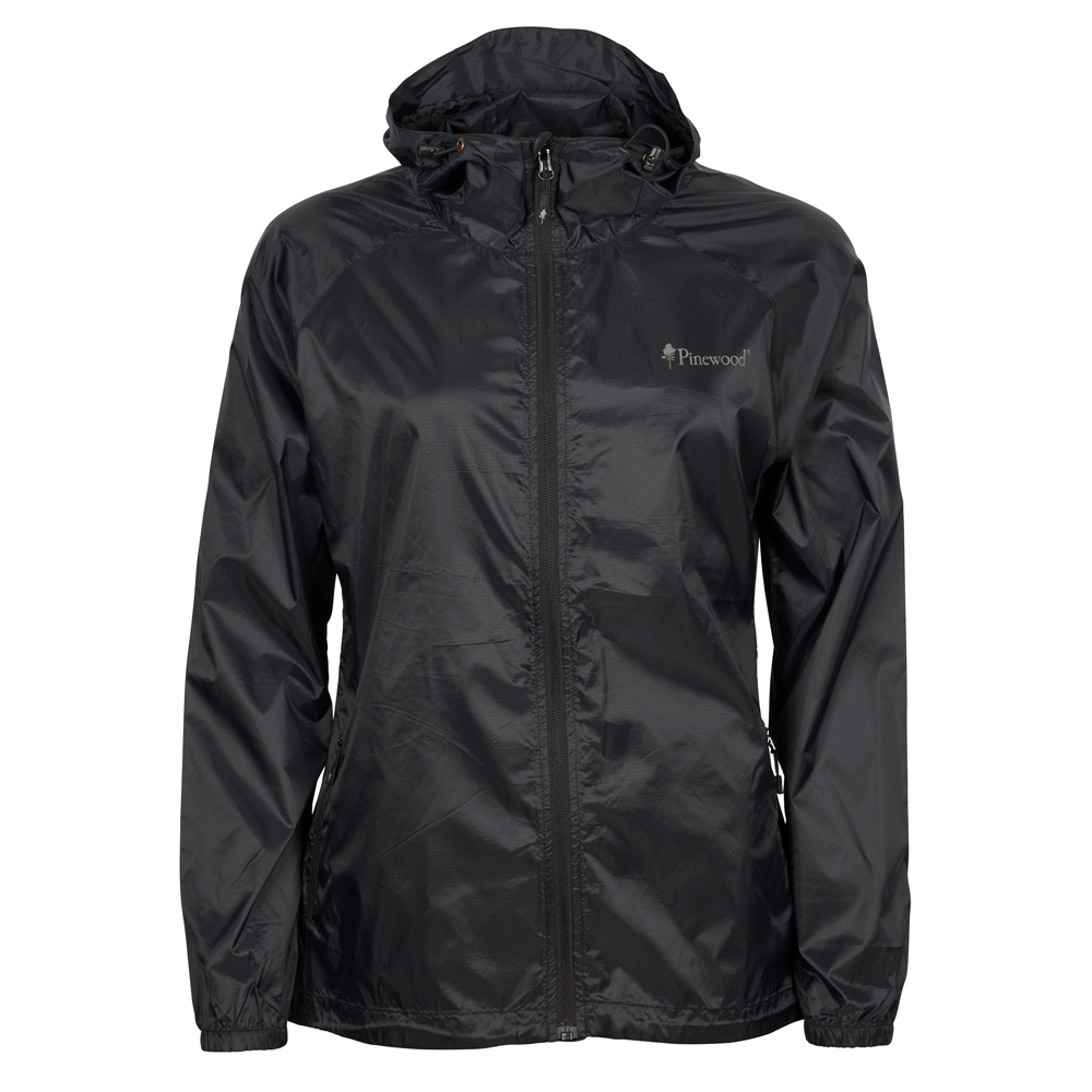 Pinewood® Damenjacke Finnveden Windblocker schwarz, Gr. L von Pinewood