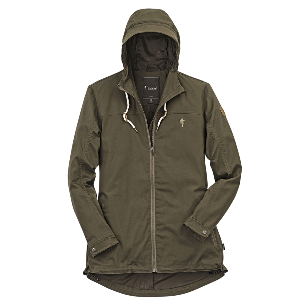 Pinewood® Damenjacke Värnamo Light Jacket W’s oliv, Gr. XS von Pinewood